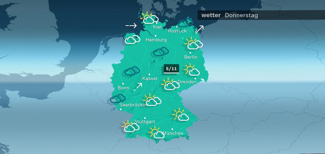 Wetterkarte: Vorhersage für den 30.01.2025