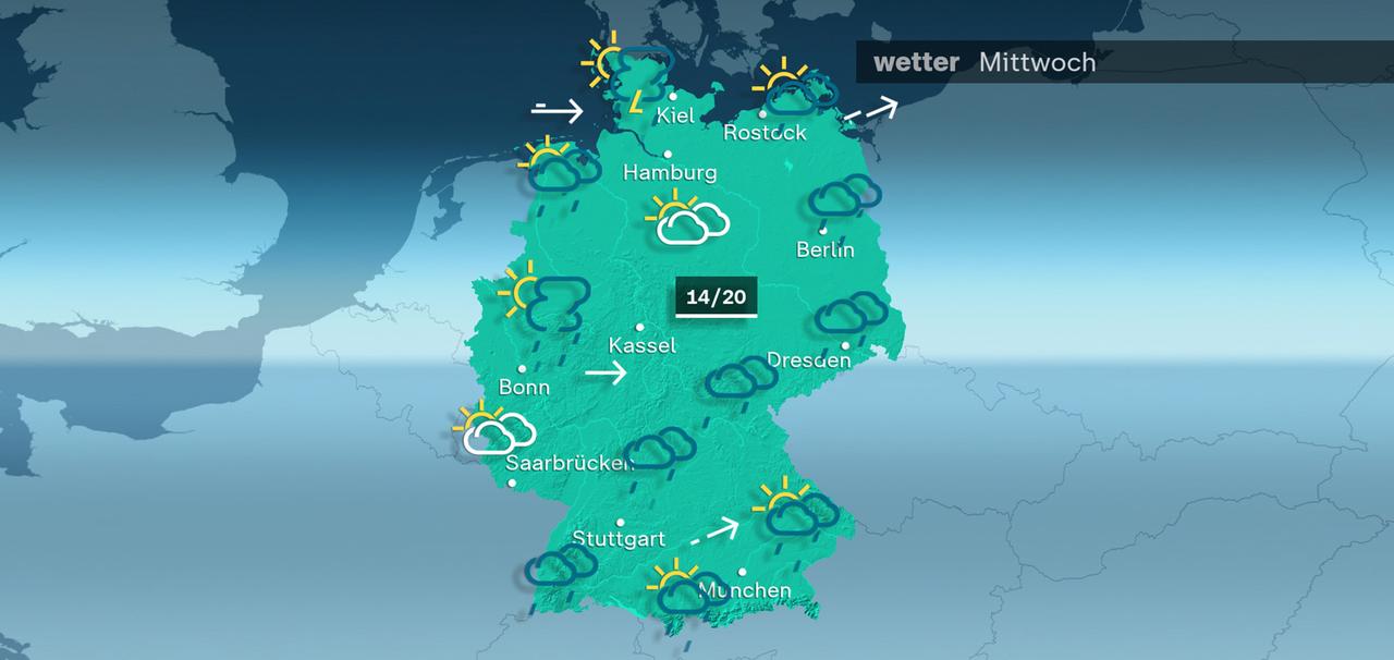 Wetterkarte: Vorhersage für den 11.09.2024