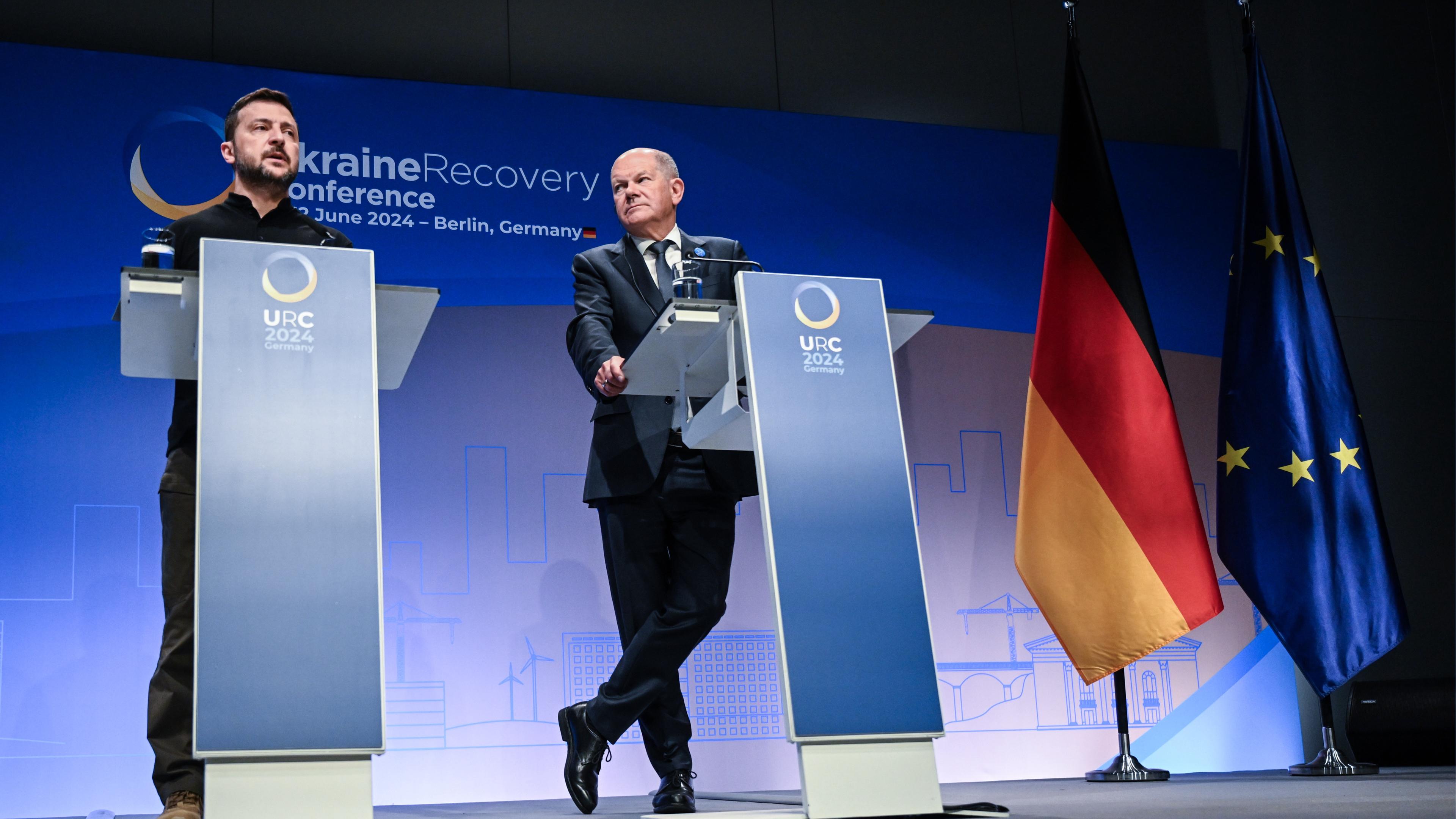 Wiederaufbaukonferenz für die Ukraine in Berlin