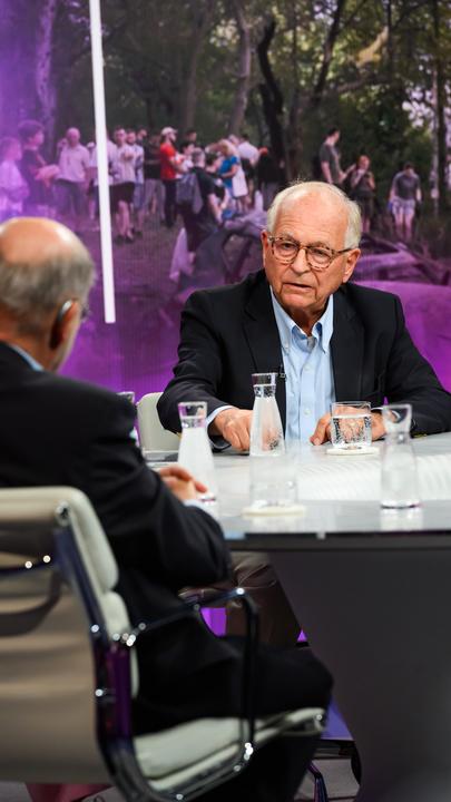 Wolfgang Ischinger bei "maybrit illner"