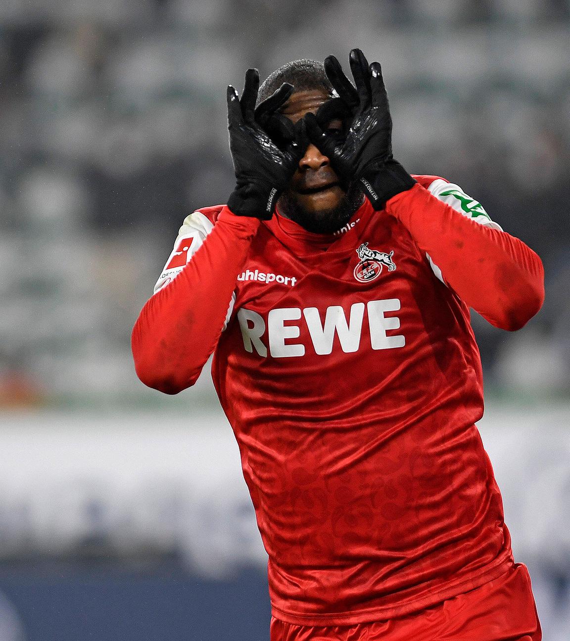 Anthony Modeste jubelt