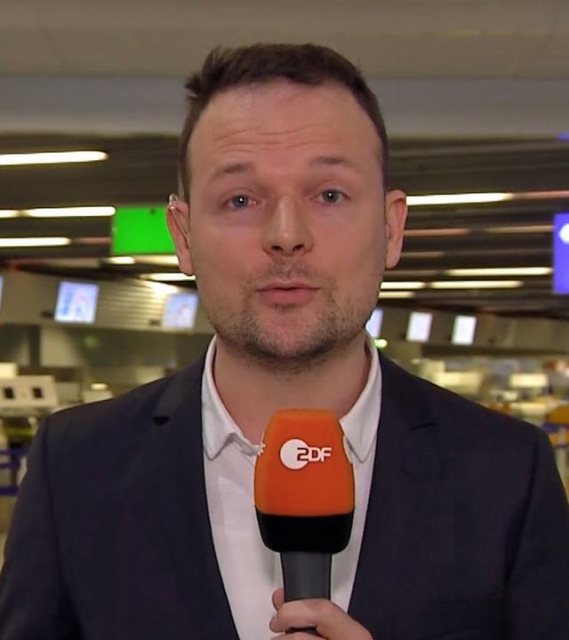 Markus Wolsiffer | ZDF-Reporter am Flughafen Frankfurt