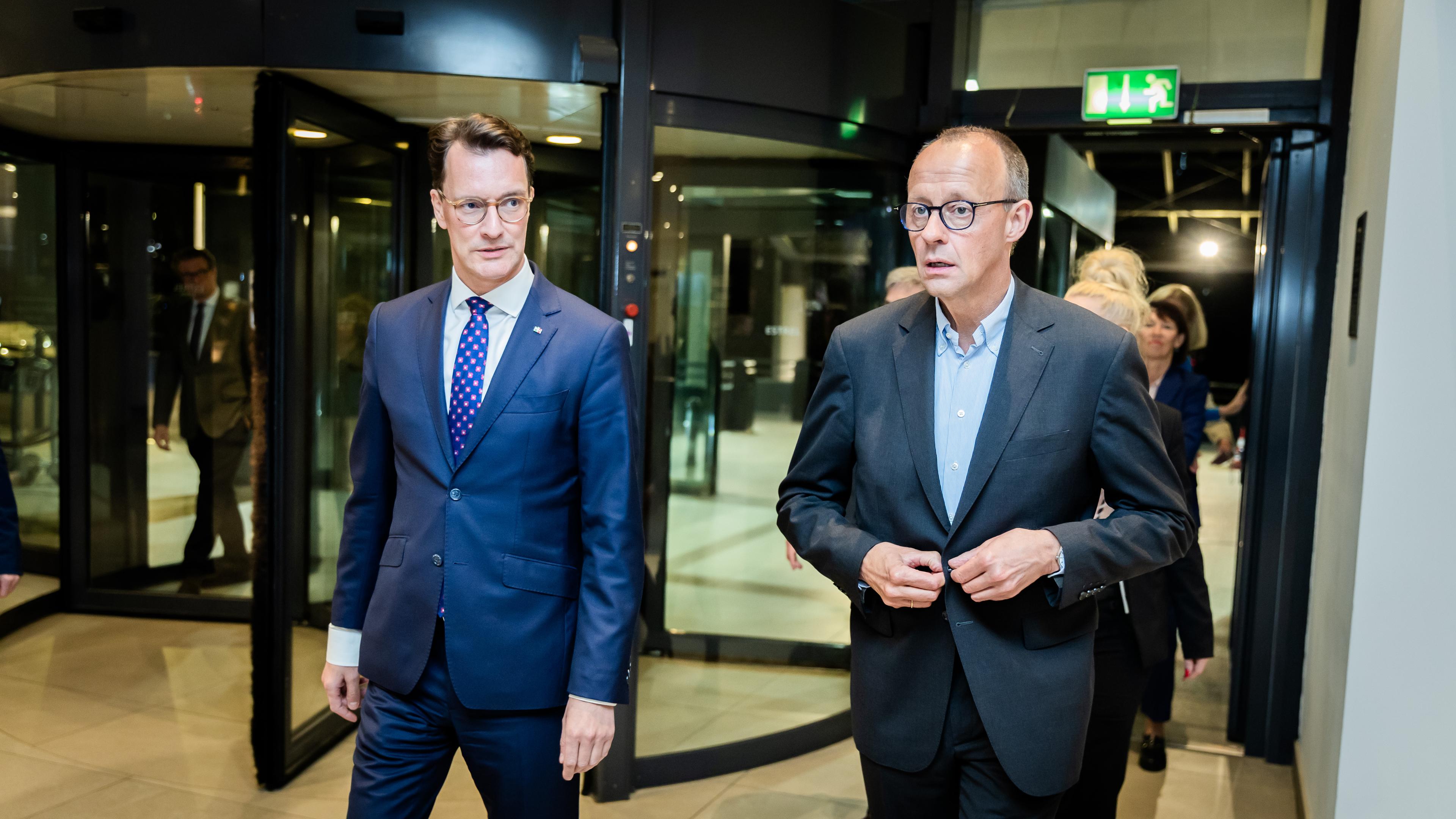 Hendrik Wüst und Friedrich Merz