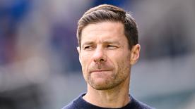 Leverkusen coach Xabi Alonso