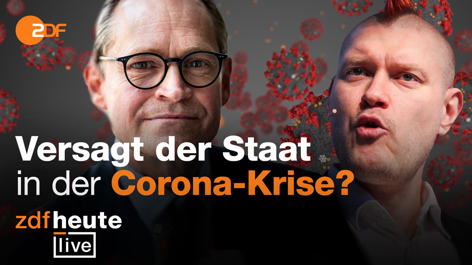 Versagt Der Staat In Der Corona Krise Fragen An Michael Muller Zdfheute