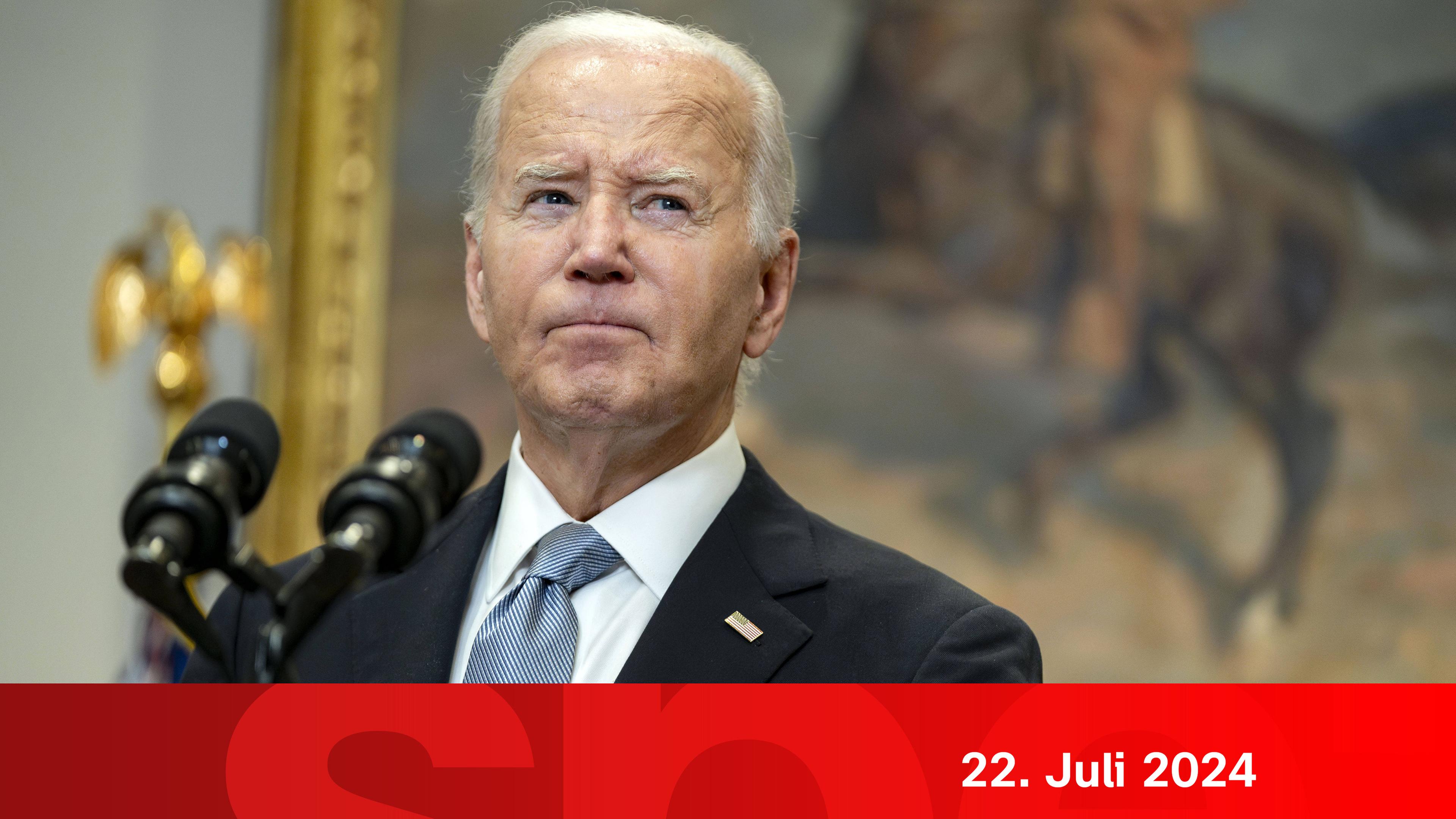 ZDFspezial: Joe Biden tritt von Kandidatur zurück