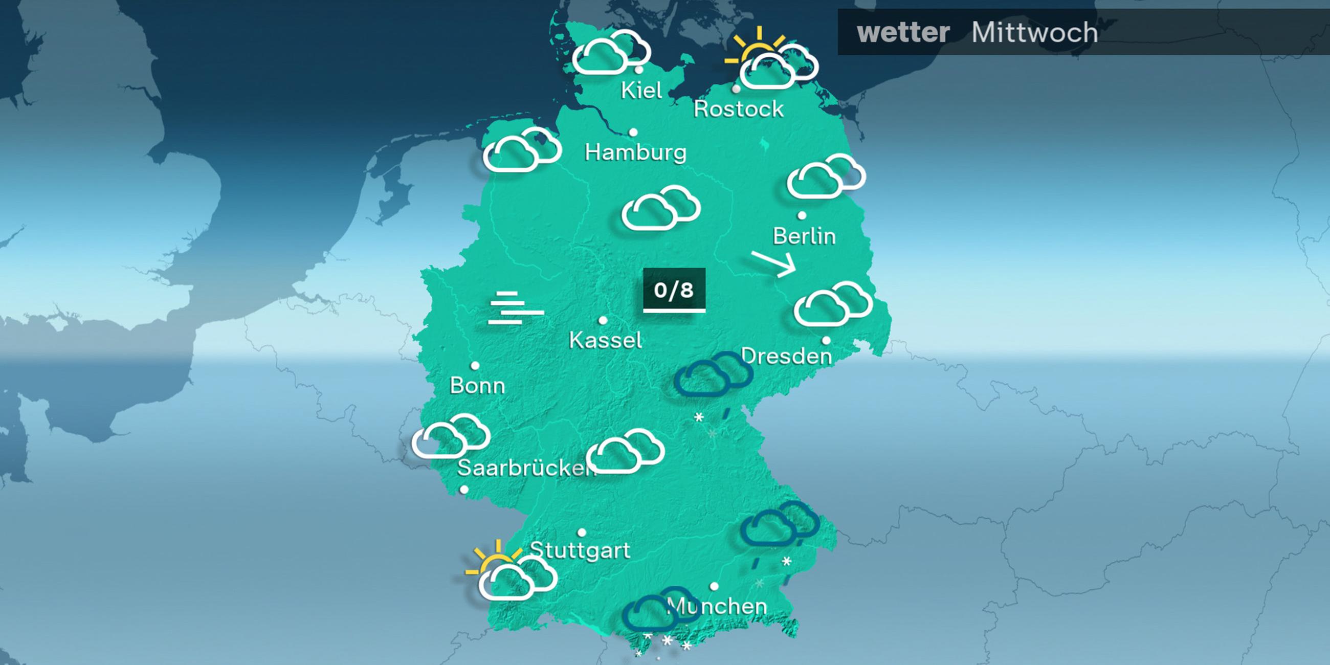 ZDFWetter von Mittwoch, den 15.01.2025