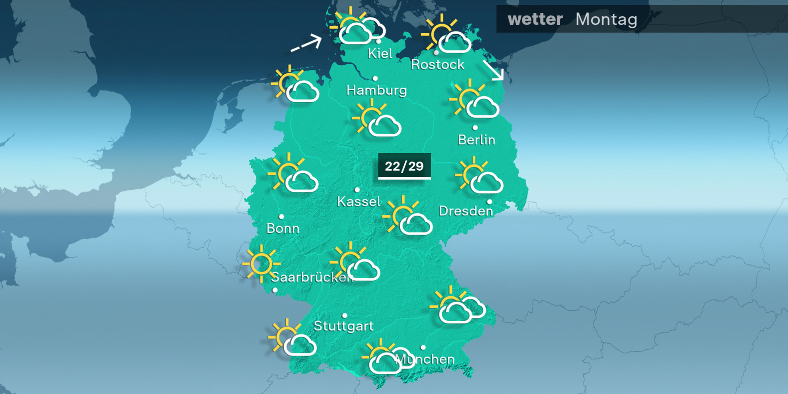 ZDFWetter von Montag, den 5. August 2024