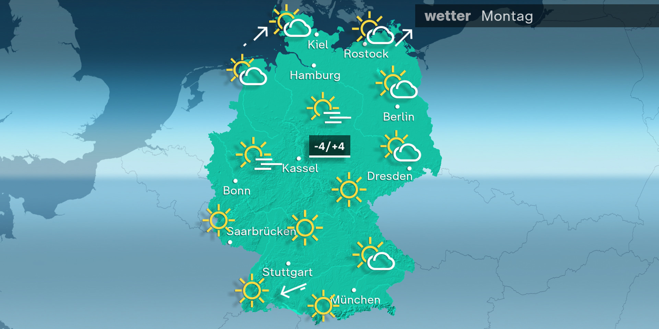 ZDFWetter von Montag, den 13.01.2025