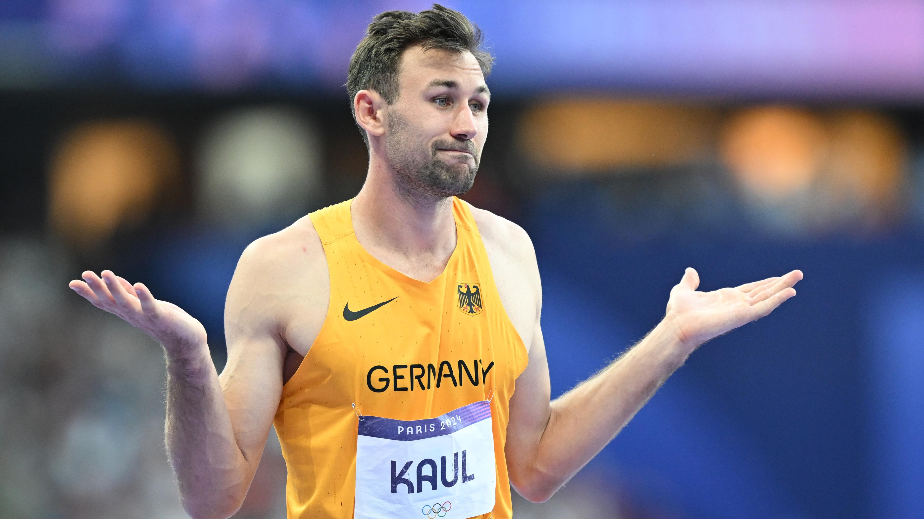 Der deutsche Zehnkämpfer Niklas Kaul ist enttäuscht.