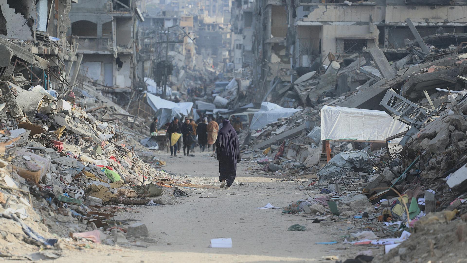 Zerstörung im Gazastreifen