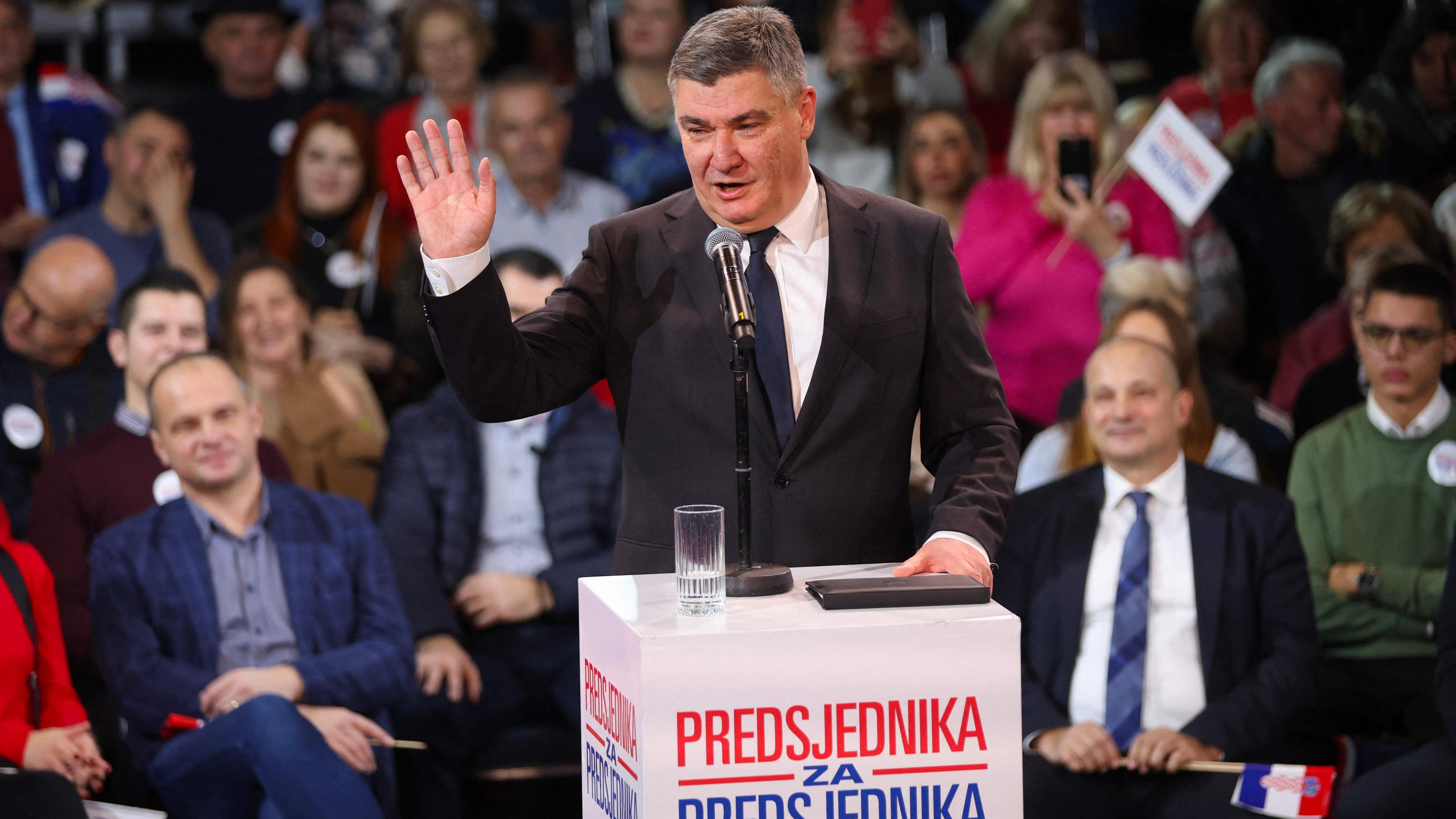 Präsidenten Zoran Milanović